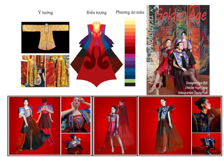 The graduation project of HaUI Fashion design students: Many unique ideas