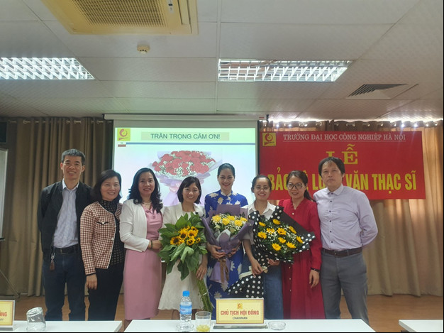 Đại học Công nghiệp Hà Nội tổ chức bảo vệ luận văn thạc sĩ cho học viên cao học ngành Công nghệ Dệt, may - khóa 9, đợt 2 (2019-2021)