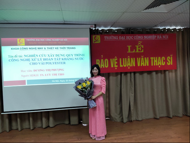 Đại học Công nghiệp Hà Nội tổ chức bảo vệ luận văn thạc sĩ cho học viên cao học ngành Công nghệ Dệt, may - khóa 9, đợt 2 (2019-2021)