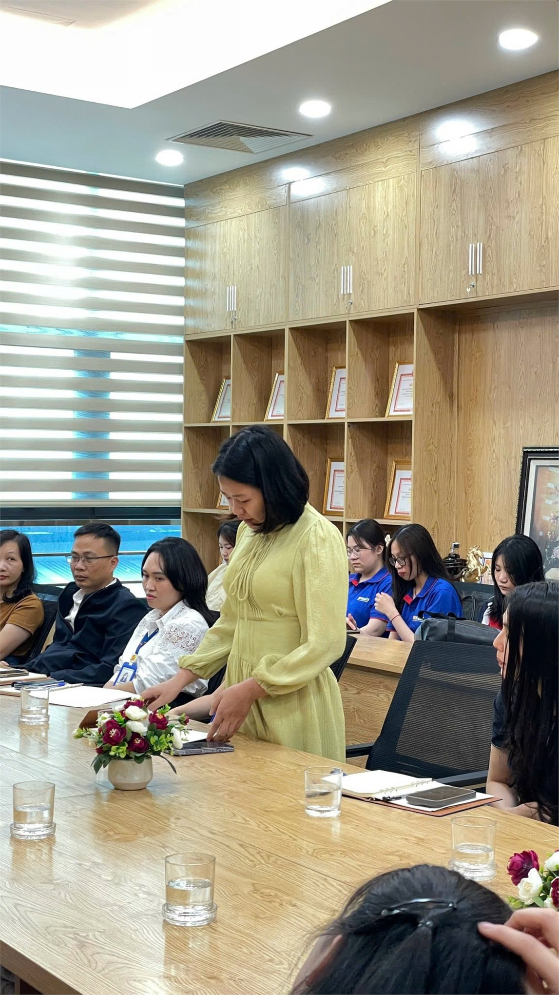 Hội nghị lớp trưởng, bí thư chi đoàn và chủ nhiệm các câu lạc bộ năm học 2024-2025 Khoa Công nghệ May- TKTT – Đại học Công nghiệp Hà Nội