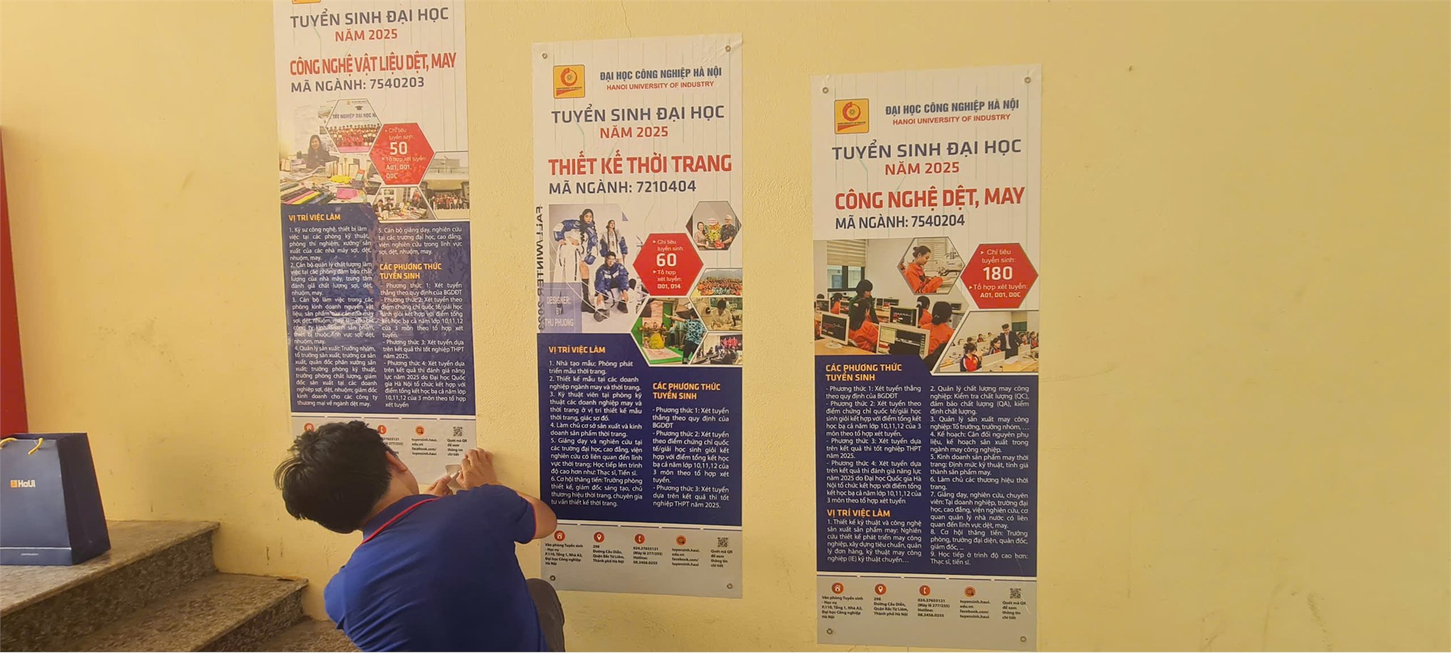 Định hướng, tư vấn hướng nghiệp cho học sinh tại các trường THPT tỉnhThanh Hóa, một hoạt động ý nghĩa của Khoa CN May & Thiết kế Thời trang, trường Đại Học Công nghiệp Hà Nội