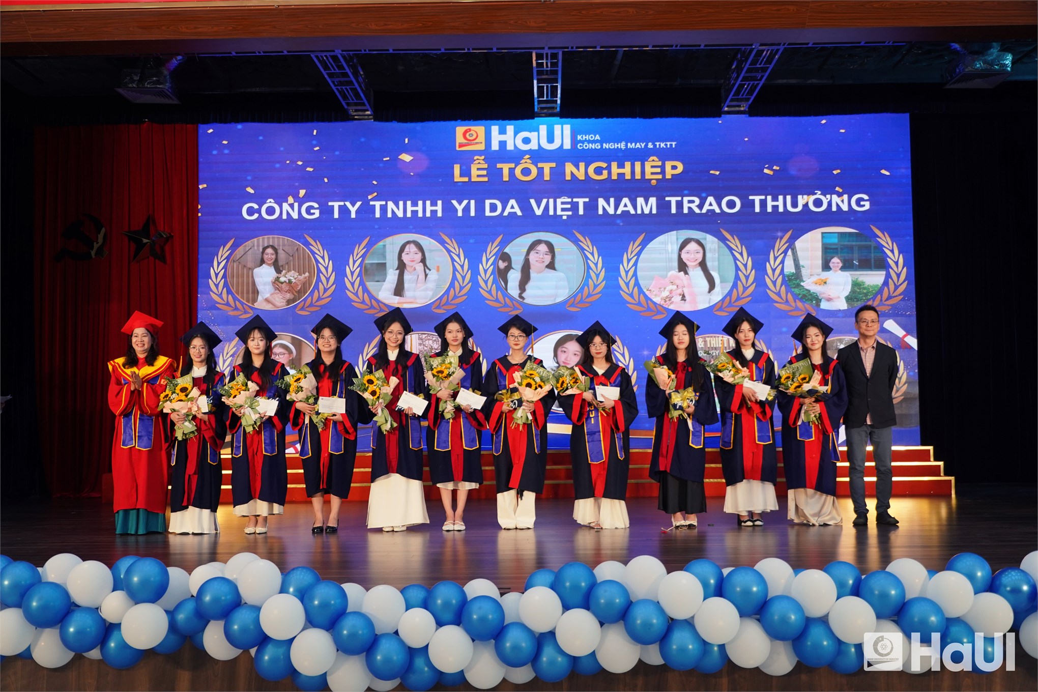 LỄ TỐT NGHIỆP KHÓA 16, KHOA CÔNG NGHỆ MAY VÀ THIẾT KẾ THỜI TRANG