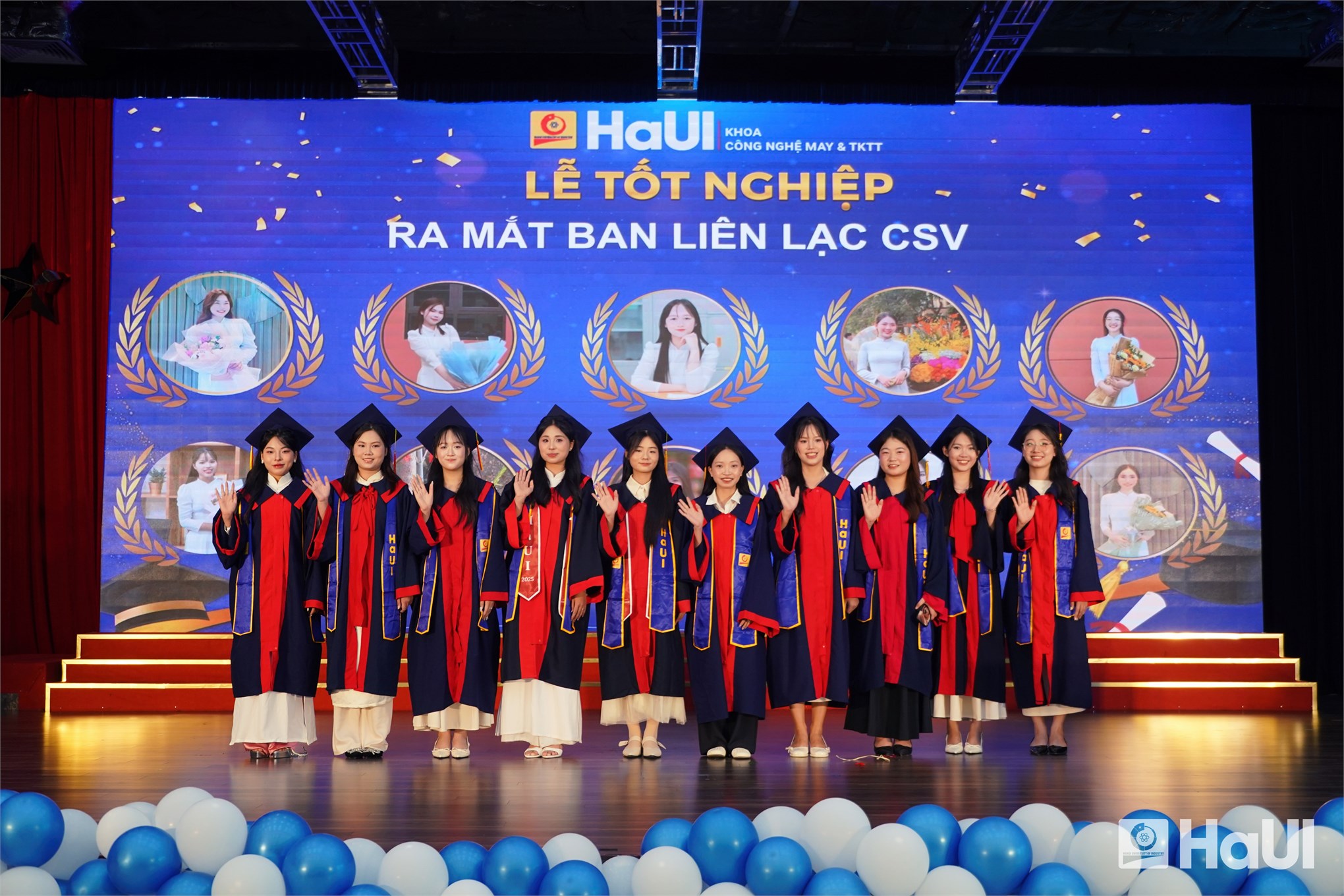 LỄ TỐT NGHIỆP KHÓA 16, KHOA CÔNG NGHỆ MAY VÀ THIẾT KẾ THỜI TRANG