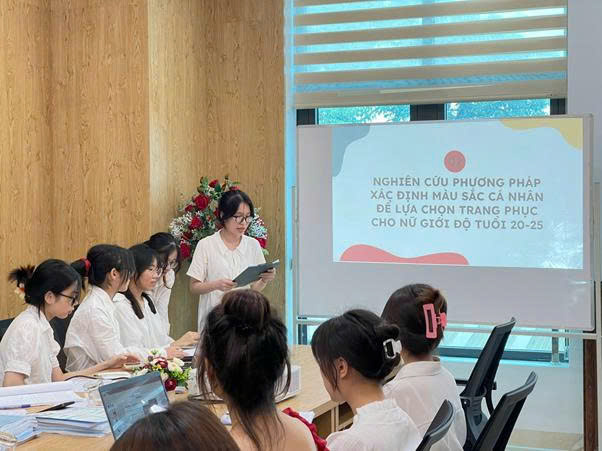Công tác Nghiên cứu khoa học năm học 2024–2025- Khoa Công nghệ May & Thiết kế Thời trang – Đại học Công nghiệp Hà Nội