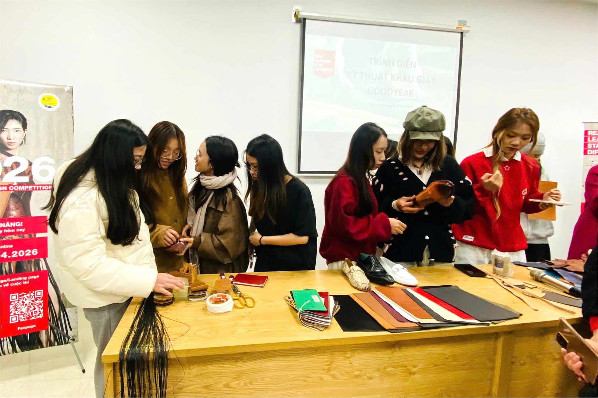 WORKSHOP XU HƯỚNG VÀ ỨNG DỤNG DA TRONG THIẾT KẾ THỜI TRANG