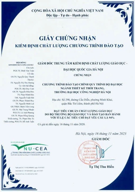 TUYỂN SINH CTĐT THIẾT KẾ THỜI TRANG NĂM 2026