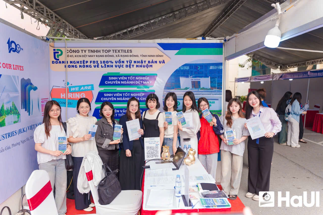Ngày hội việc làm – Job Fair HaUI 2026: Kết nối doanh nghiệp, kiến tạo tương lai