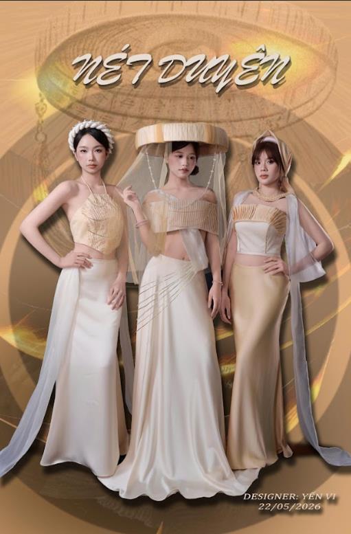 Từ giảng đường sáng tạo đến sàn diễn bài tốt nghiệp: Sinh viên ngành Thiết kế thời trang khẳng định bản lĩnh tại Đại học Công nghiệp Hà Nội