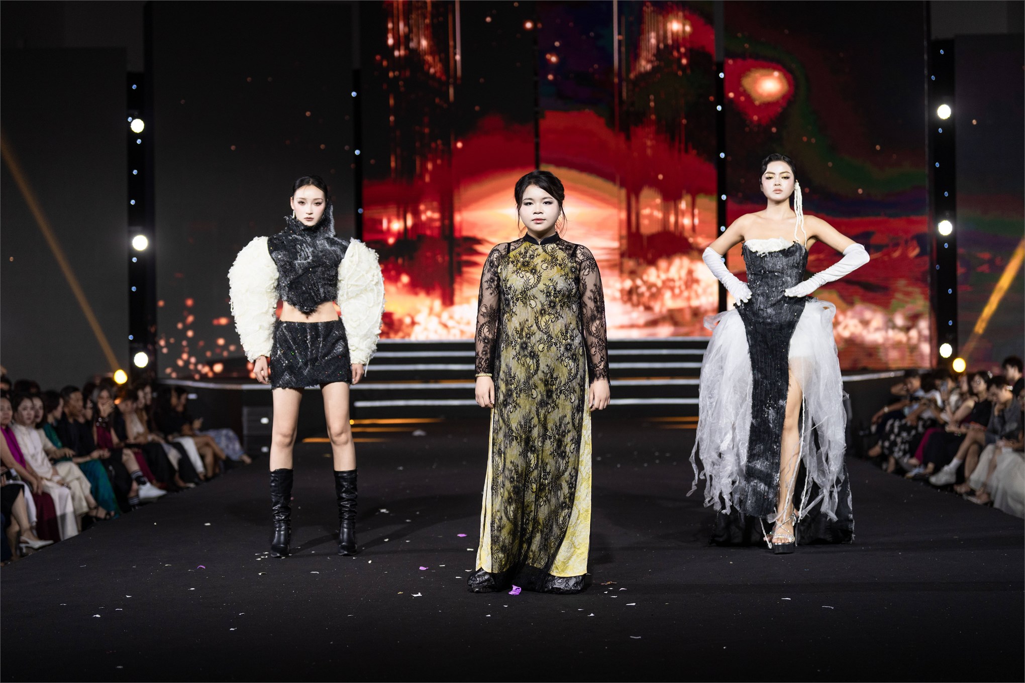 Sinh viên Khoa Công nghệ May & Thiết kế thời trang ghi đấu ấn tại sự kiện thời trang toàn cầu Global Fashion Week All Stars 2026