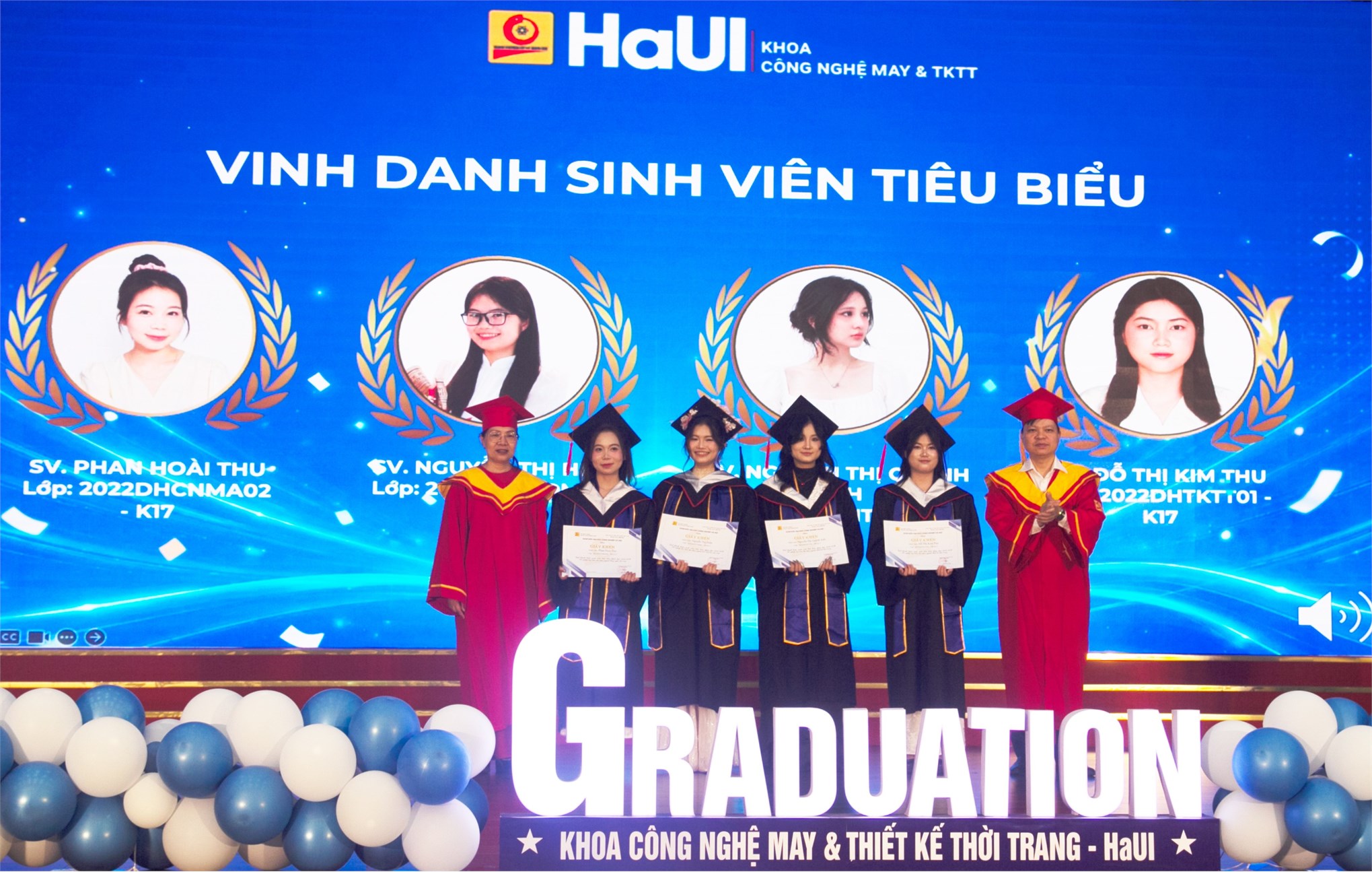 LỄ TỐT NGHIỆP KHOA CÔNG NGHỆ MAY & THIẾT KẾ THỜI TRANG NĂM 2026 - KHÉP LẠI MỘT HÀNH TRÌNH, MỞ RA NHỮNG CHẶNG ĐƯỜNG MỚI