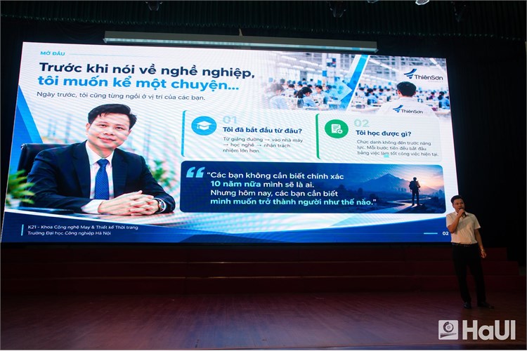 ĐỊNH HƯỚNG NGHỀ NGHIỆP CHO SINH VIÊN K21: VỮNG BƯỚC TƯƠNG LAI